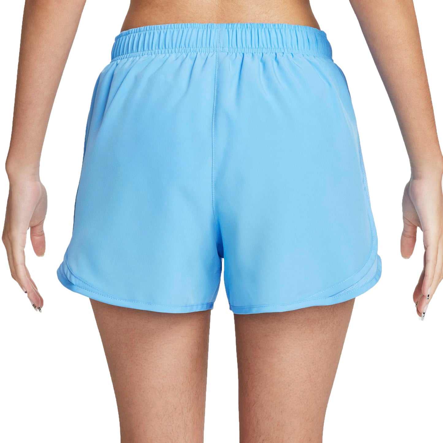 Nike Tempo Women's Brief-Lined Running Shorts (US, Alpha, Medium, Regular, Regular, University Blue/Wolf Grey)