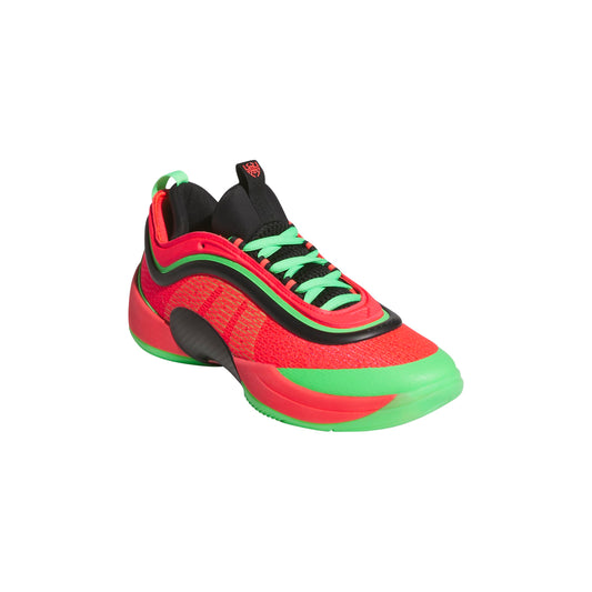 adidas Unisex D.O.N. Issue 6 Basketball Sneaker, Lucid Red/Black/Screaming Green, 10 US Men