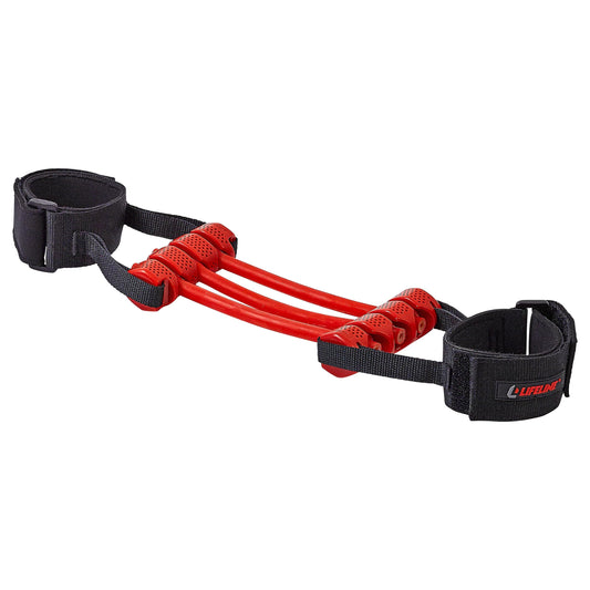 Lifeline Fitness Interchangeable Lateral Resistor - Professional Resistance Tool with up to 120lbs Resistance - Variable Weighted Resistance for Lower Body Strength - Workout Agility