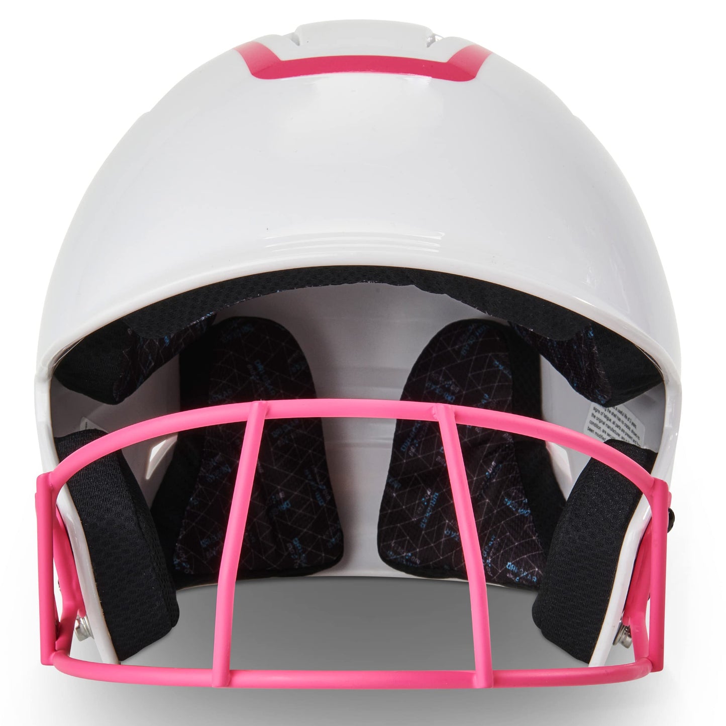 CHAMPRO HX Rise Pro Fastpitch Softball Batting Helmet with Facemask in Two-Tone Color Glossy Finish