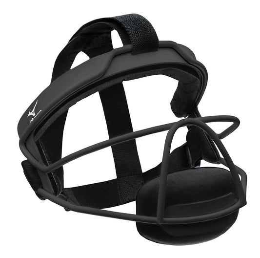 Mizuno Softball Fielders Face Mask, Black, S/M