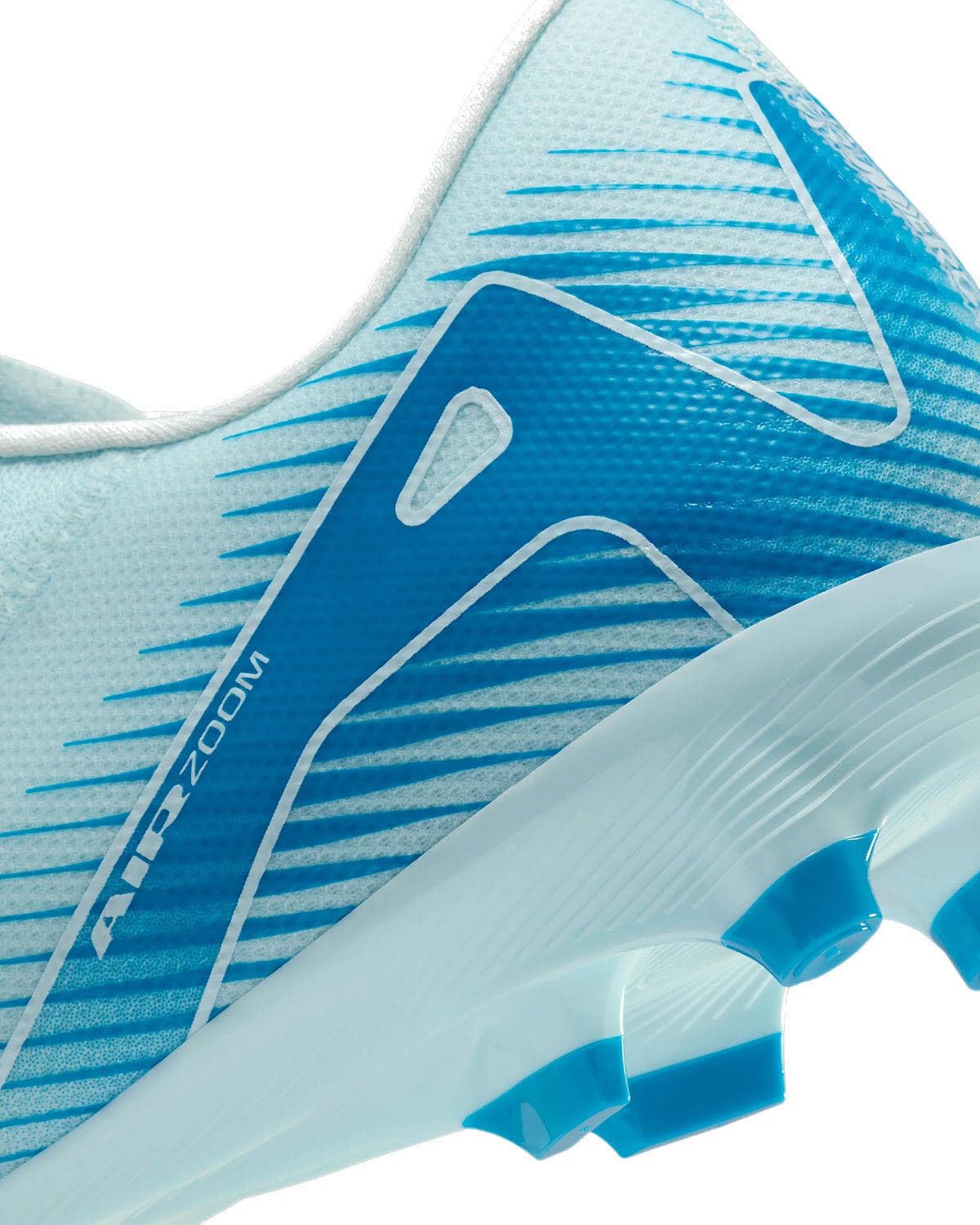 Nike Mercurial Vapor 16 Academy MG Low-Top Soccer Cleats (FQ8374-400, Glacier Blue/Blue Orbit) Size 12