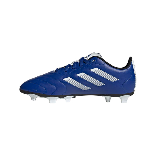 adidas Goletto Firm Ground Soccer Shoe, Team Royal Blue/White/Black, 1 US Unisex Little Kid