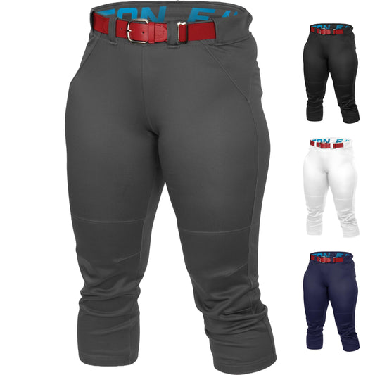 Easton | GAMEDAY Fastpitch Softball Pants | Graphite | Adult Medium