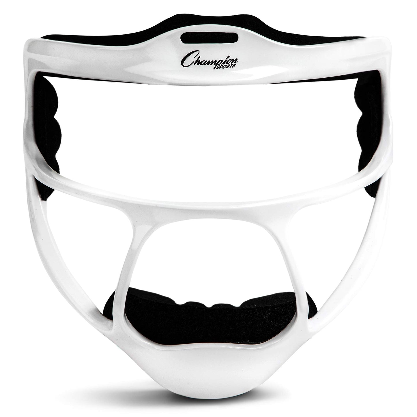 Champion Sports Magnesium Softball Face Mask - Lightweight Masks for Youth - Durable Head Guards - Premium Sports Accessories for Indoors and Outdoors - White