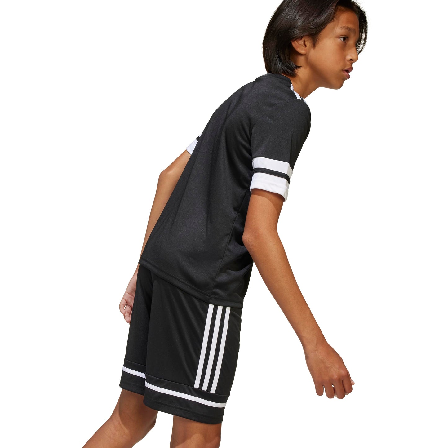 adidas Kids' Squadra 25 Shorts, Black/Black/White