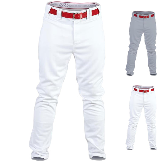Rawlings | PRO 150 Series Baseball Pants | Adult Medium | White| Relaxed Fit