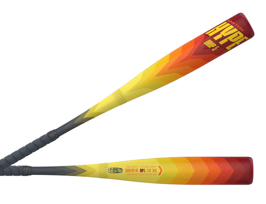 Easton | HYPE FIRE Baseball Bat | USSSA | 2 3/4" Barrel | Orange | 31" | -5
