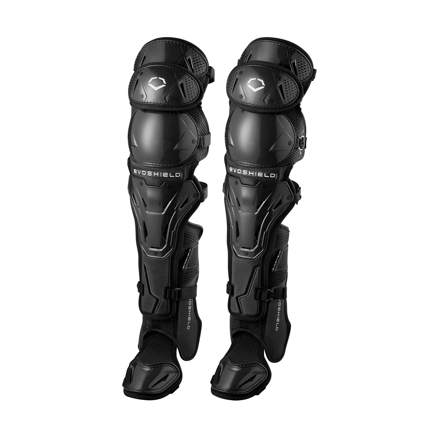 EvoShield Pro-SRZ™ 2.0 Baseball Catcher’s Leg Guards - Adult, Black