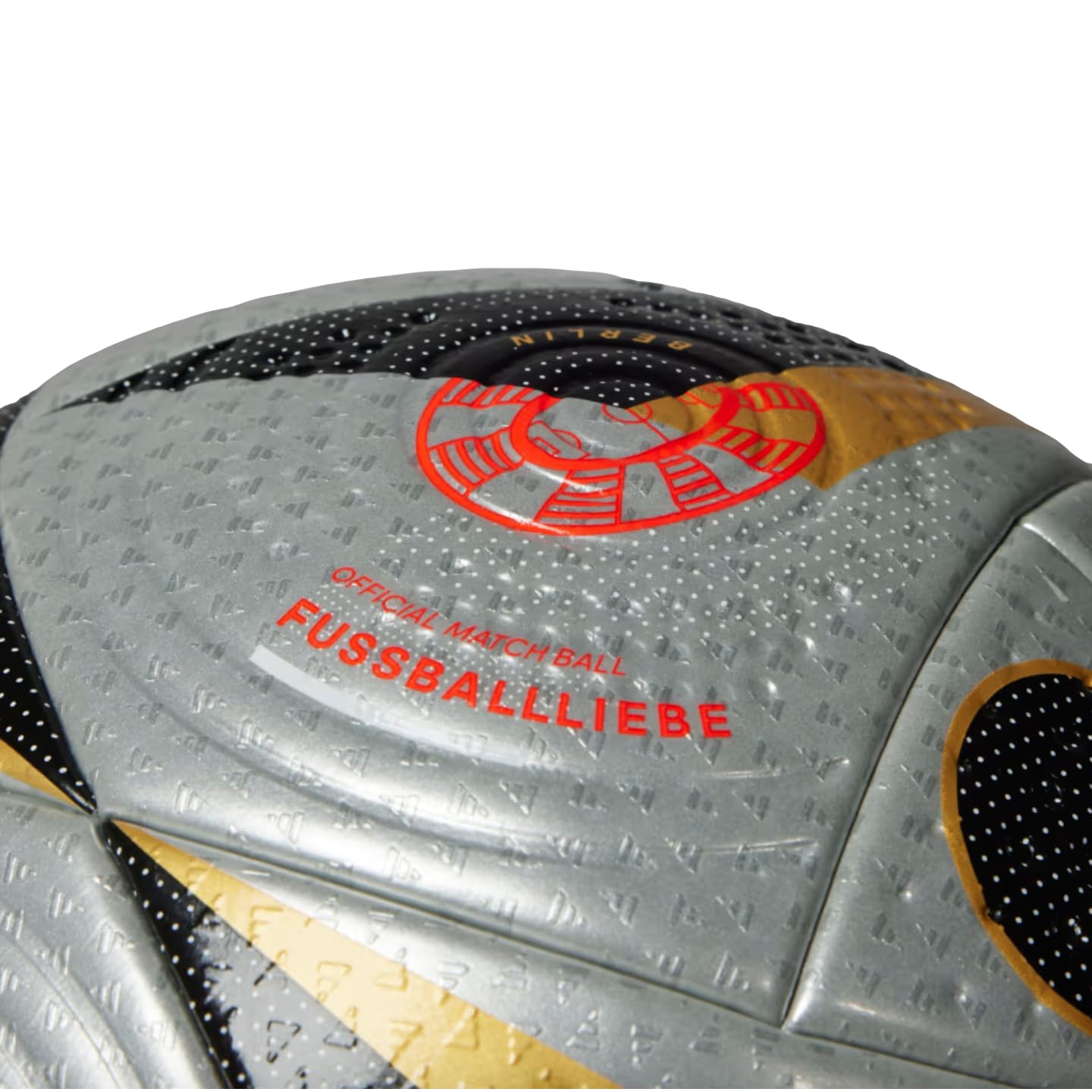 adidas Euro 24 Finals Pro Match Ball - Seamless Construction, FIFA Quality Pro Certified