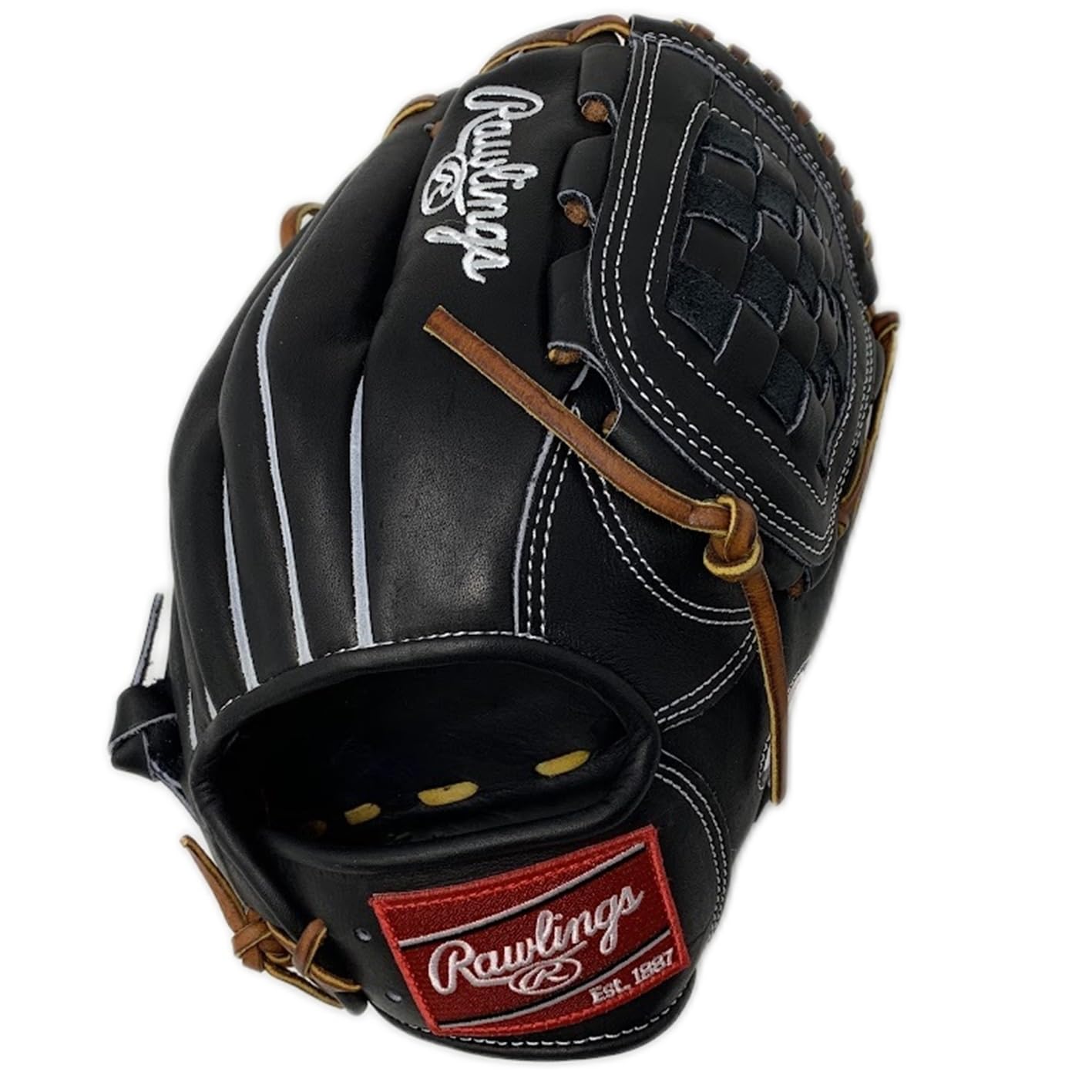Rawlings Heart of The Hide Baseball Glove Pro Stiff & Standard Fit Models | Classic Colors | Sizes 11.5" - 12.75" | Multiple Styles (Black | DJ2 | Closed Web, 11.5" | Infield, Right Hand Throw)