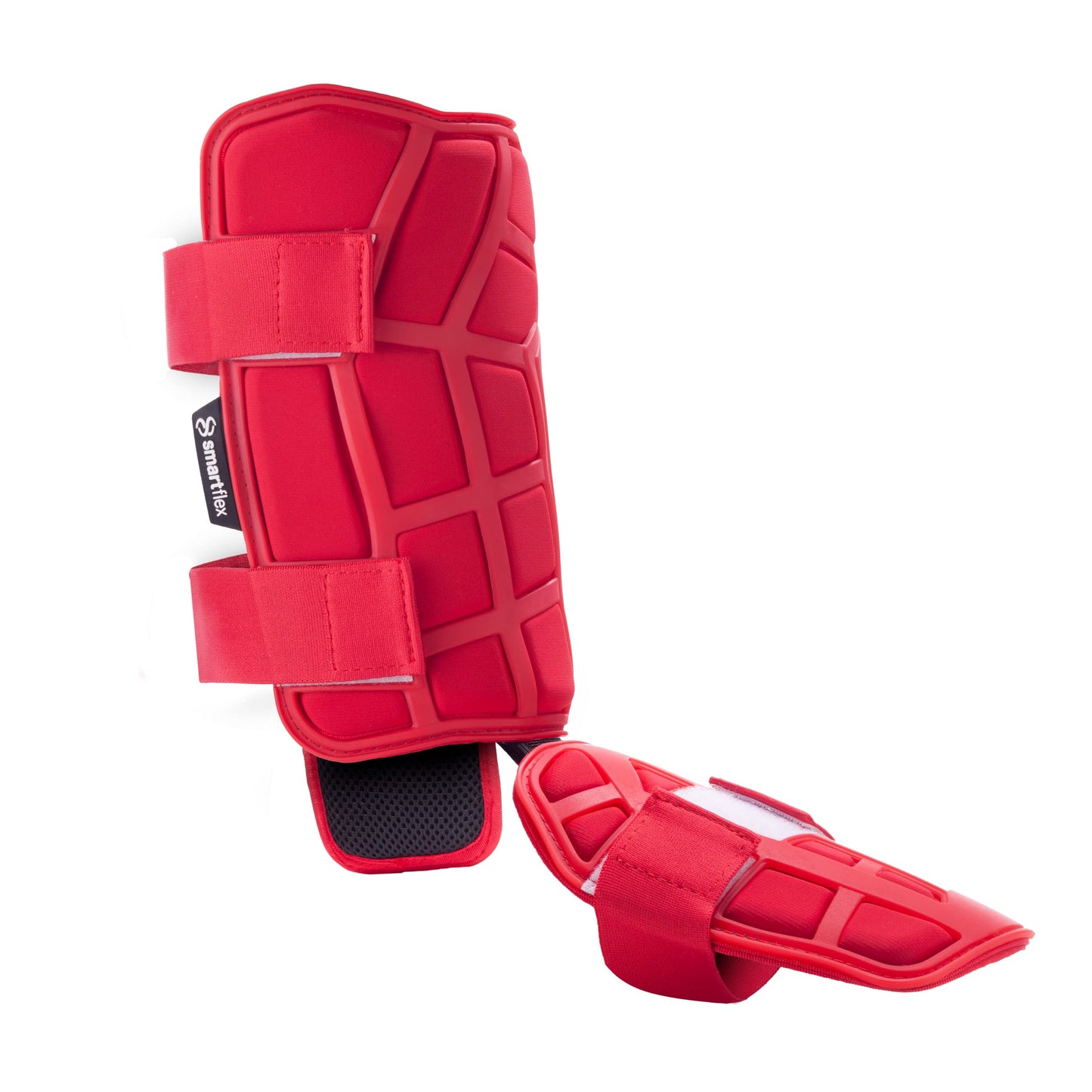 Easton | Adult Leg Guard | Red | Fits Right Leg for Left Hand Batter
