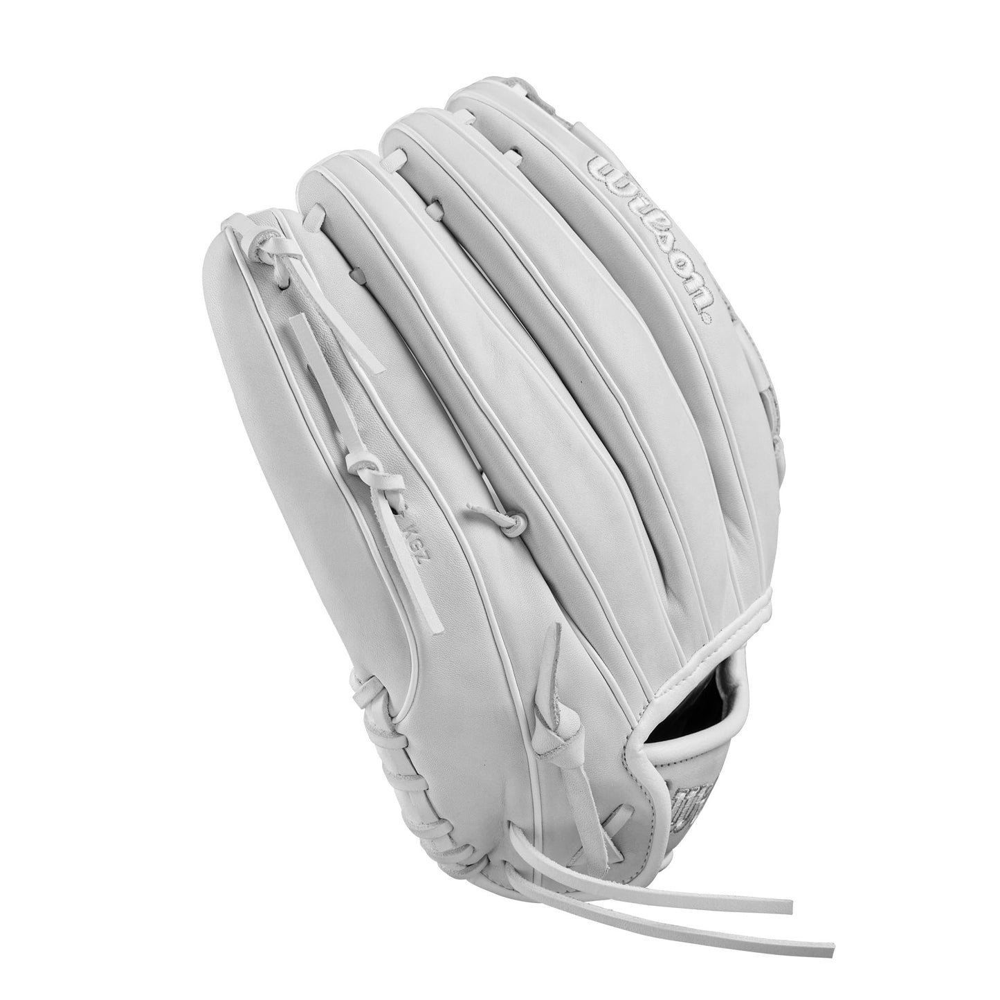 Wilson Fall 2024 A1000® V125 12.5” Outfield Fastpitch Softball Glove - White/Grey, Right Hand Throw
