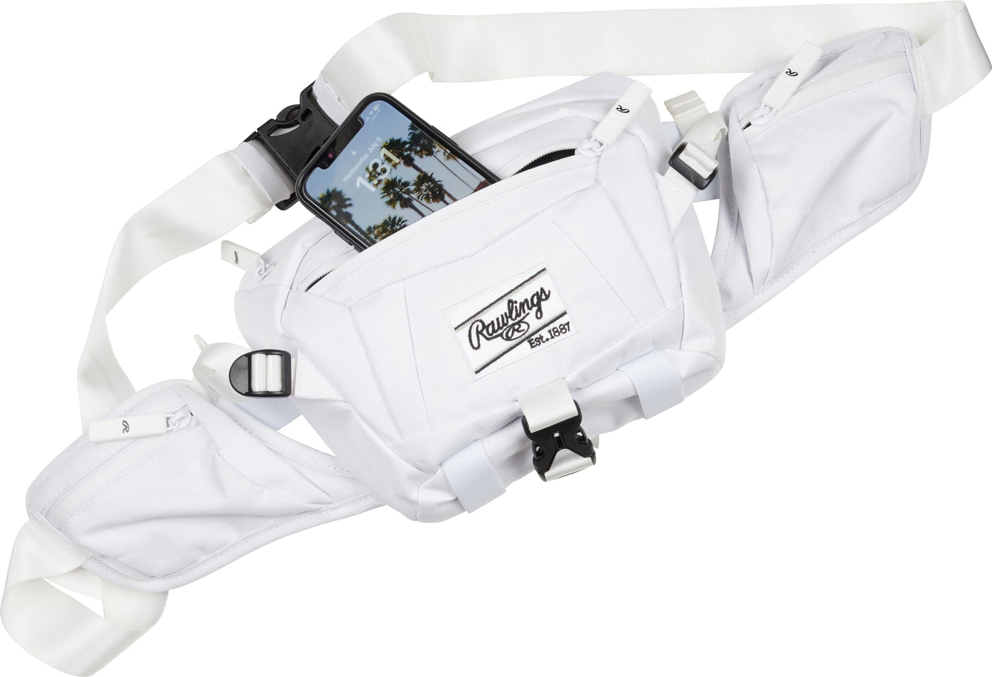 Rawlings | SLING Crossbody Bag | Baseball / Softball Accessory | White
