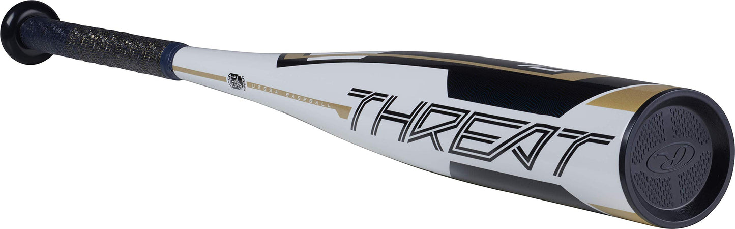 Rawlings THREAT USSSA Baseball Bat | -12 | 1 Pc. Composite | 2 3/4 Barrel | 2021 | 29 inch