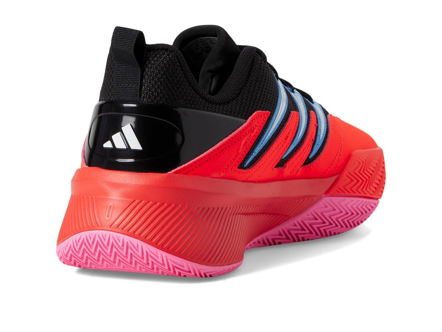 adidas Unisex Dame Certified 3 Basketball Sneaker, Solar Red/Black/White, 8 US Men