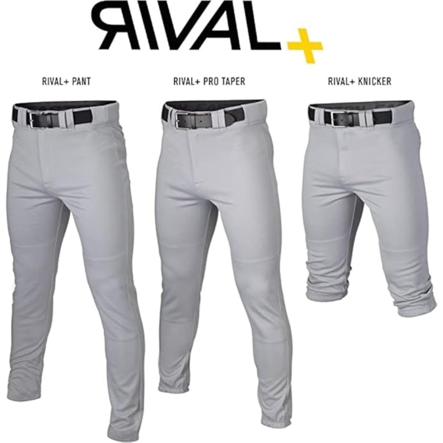 Easton | RIVAL+ Baseball Pant | Grey | Adult | Medium