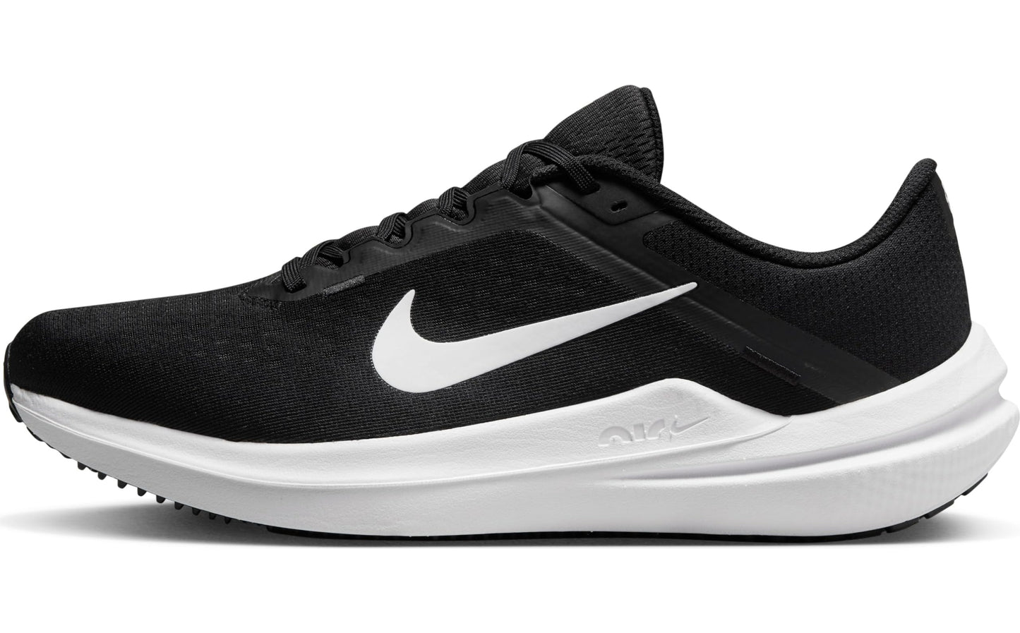 Nike Mens AIR Winflo 10, BLACK/WHITE-BLACK, 10 UK (11 US)