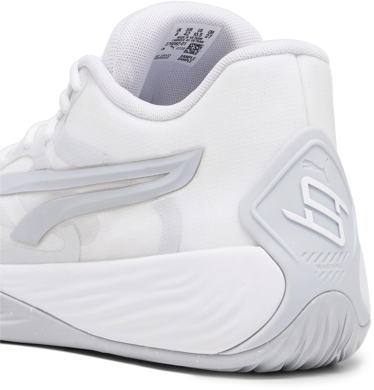 PUMA Womens Stewie 2 Team Basketball Sneakers Shoes - White - Size 8 M