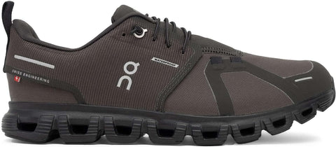 On Men's Cloud 6 Waterproof Sneaker, Thorn/Black, 9