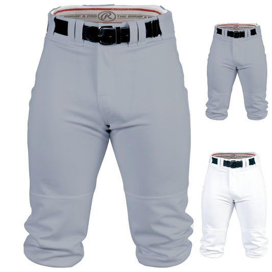 Rawlings | PRO 150 Knicker Baseball Pant | Grey | Adult Medium
