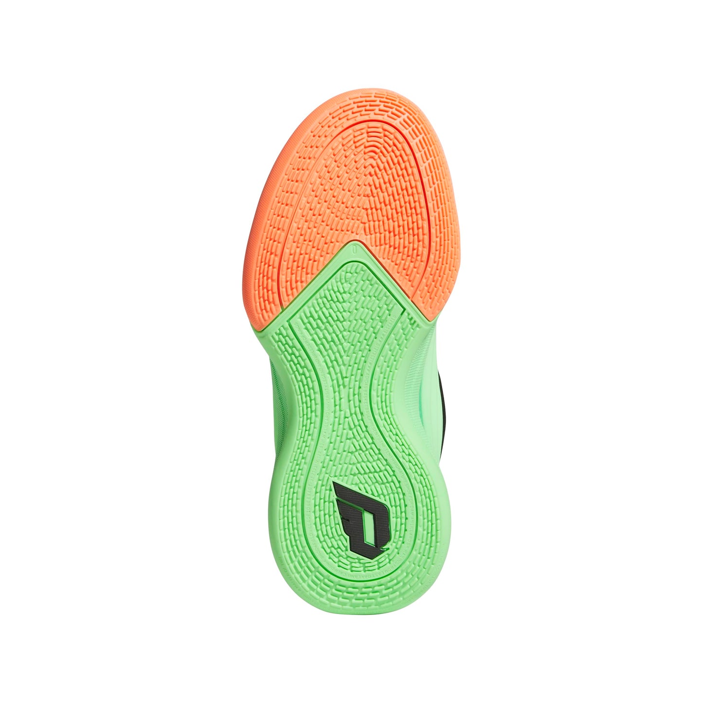 adidas Dame X Basketball Sneaker, Lime Burst/Signal Coral/Blue Burst, 6 US Unisex Big Kid