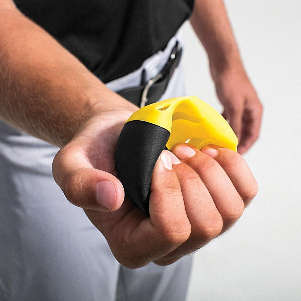 SKLZ Impact Limited-Flight Practice Baseball, Softball, and Mini Balls (Baseballs, 12 Pack), Yellow, Black