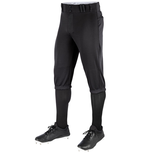 CHAMPRO Mens' Standard Adult Triple Crown Knicker, Black, Small