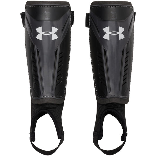 UA Challenge Shin Guard YTH Black/Castle Rock L