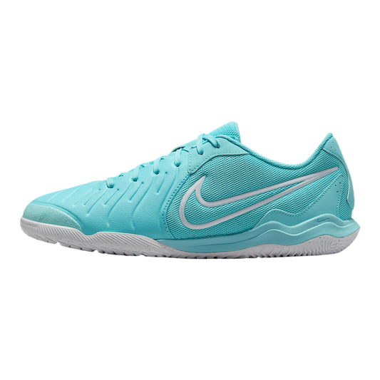 Nike Tiempo Legend 10 Academy Indoor/Court Low-Top Soccer Shoes (DV4341-401, Copa/White) Size 8.5