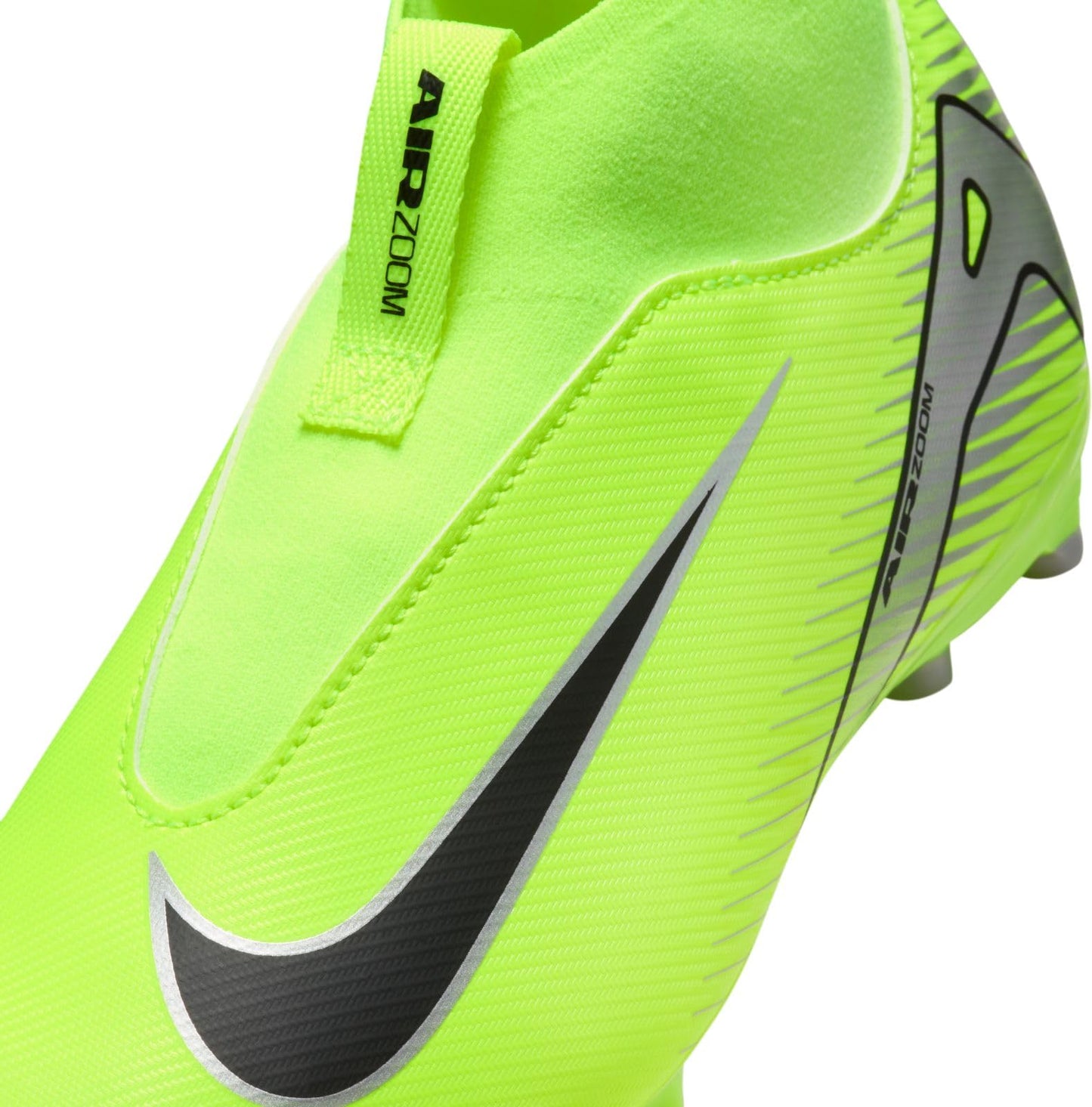 Nike Jr. Mercurial Superfly 10 Academy Little/Big Kids' MG High-Top Soccer Cleats (FQ8304-700, Volt/Black) Size 4