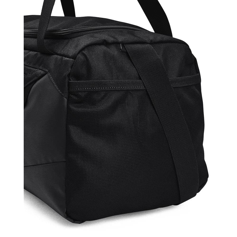 Under Armour Unisex-Adult Undeniable 5.0 Duffle , Black (001)/Metallic Silver , Small