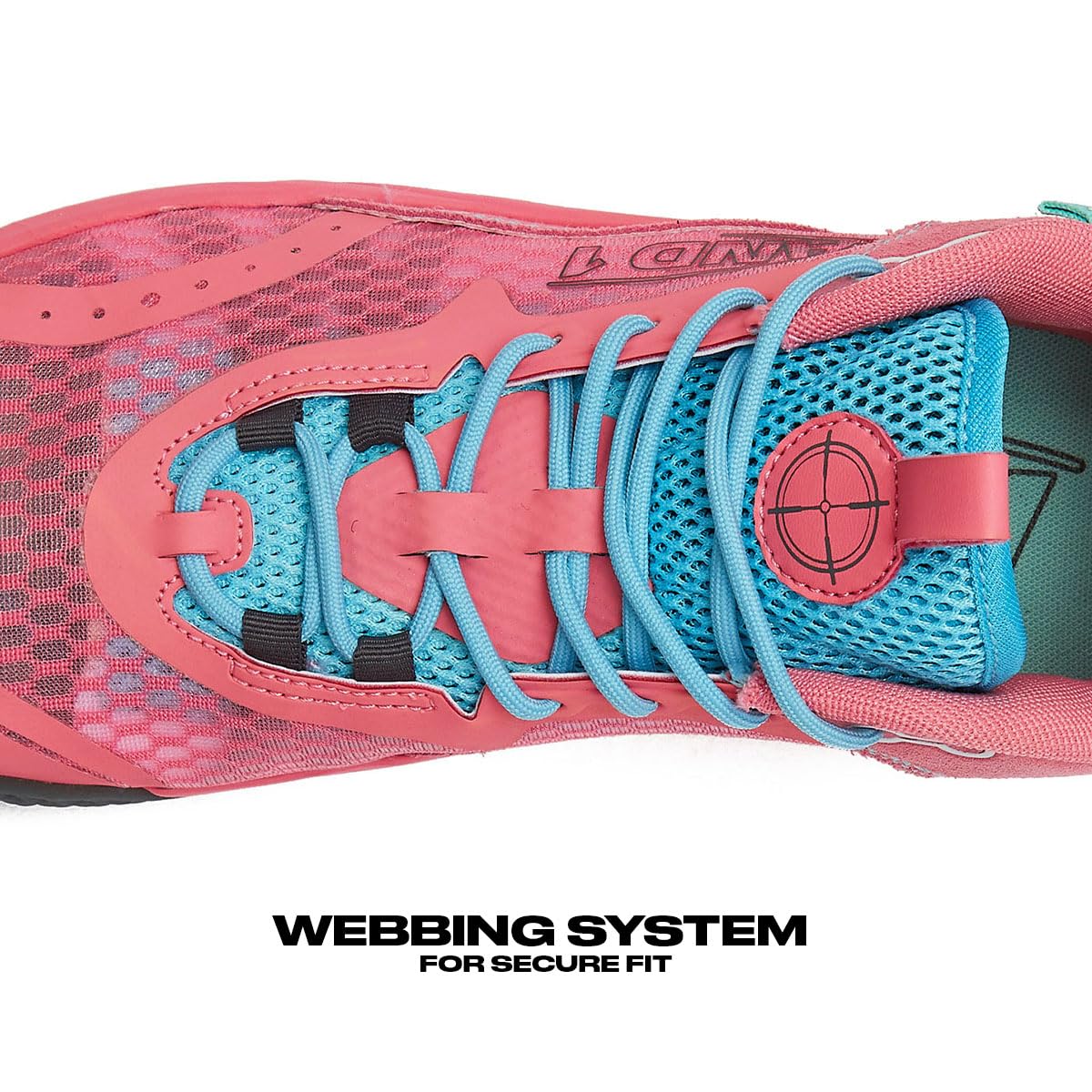 AND1 Scope Basketball Shoes for Women and Men, High Top Men’s Basketball Shoes - Womens Basketball Sneakers - Light Pink/Light Green, 5.5 Medium