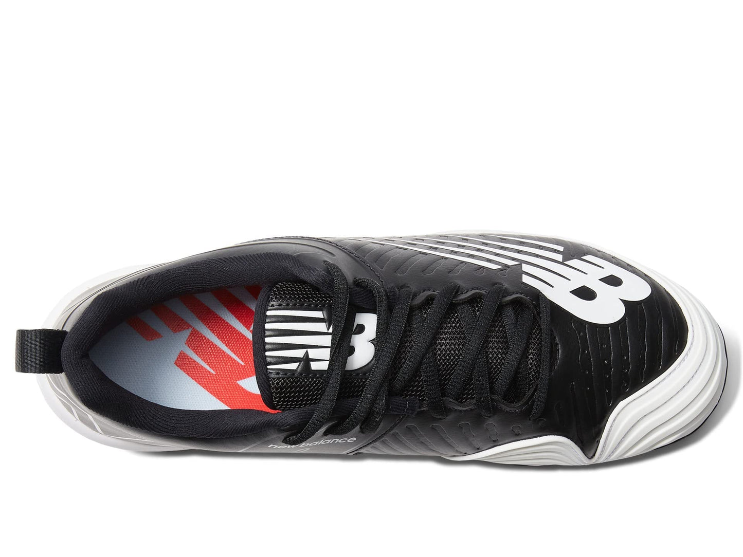 New Balance Women's Fuse V3 Metal Pitch Softball Shoe, Black/Black, 8