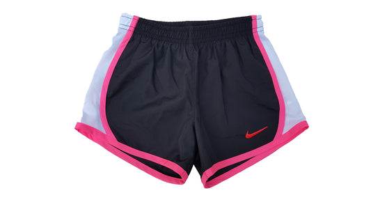 Nike Girls Performance Shorts (6, Black/Hyper Pink)