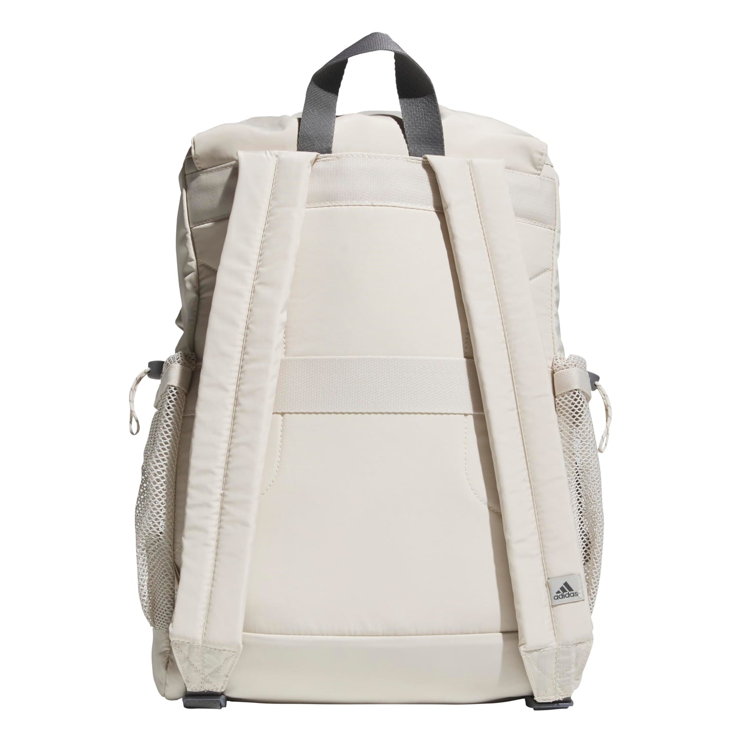 adidas Saturday Sport Fashion Compact Small Size Backpack, Alumina Beige/Grey Four, OSFA