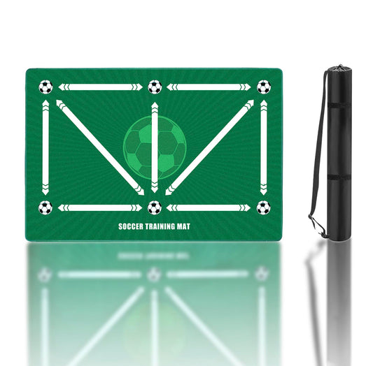 Soccer Training equipment,Indoor Soccer Training Mat,Dribble Silent Sports Auxiliary Props Football Mat,Footstep System Training Blanket,Football Training Pace Ball Control for Teenager Boys Kids