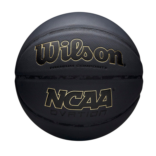 WILSON NCAA Ovation Basketball - Charcoal, Size 7-29.5"