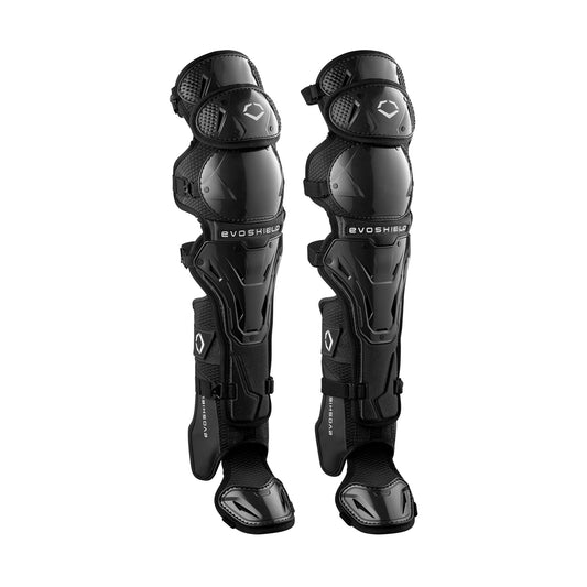 EvoShield Pro-SRZ™ 2.0 Baseball Catcher’s Leg Guards - Adult, Black