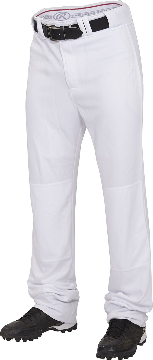 Rawlings | BPU150 Adult Straight Fit Baseball Pants | White | X-Large