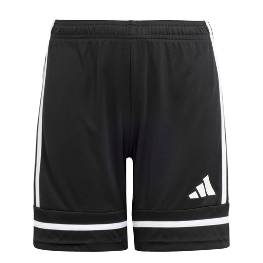 adidas Kids' Squadra 25 Shorts, Black/Black/White