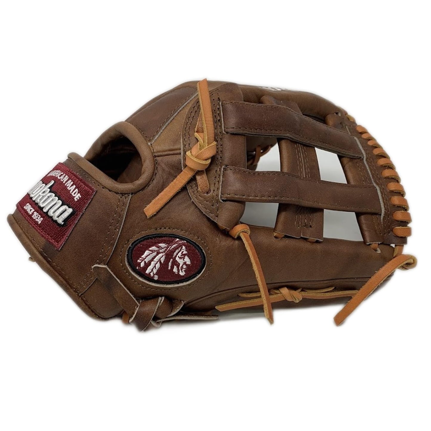 Nokona Walnut 12.75 Outfield Baseball Glove WB-1275H Right Hand Throw H Web