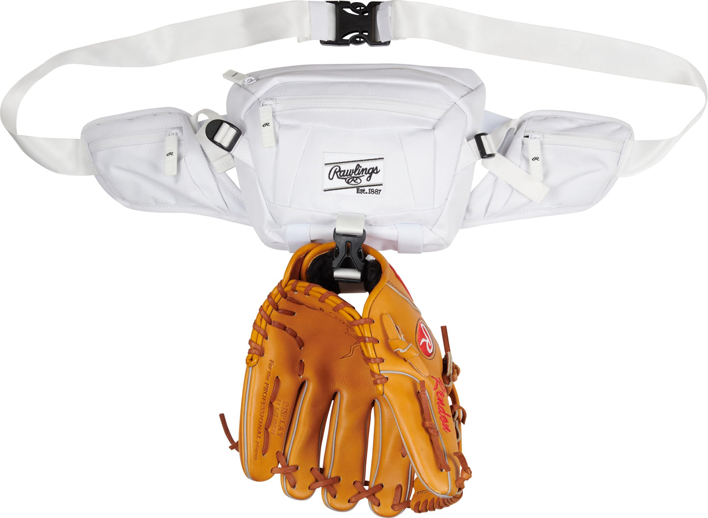 Rawlings | SLING Crossbody Bag | Baseball / Softball Accessory | White