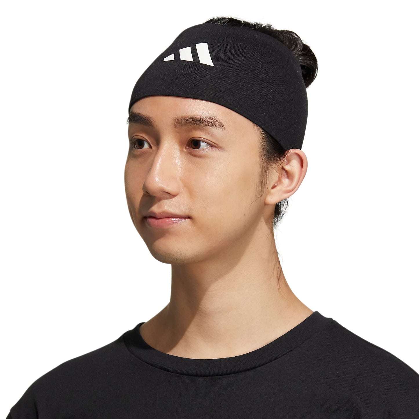 adidas Football Skull Wrap Headband, Black/White/2, One Size