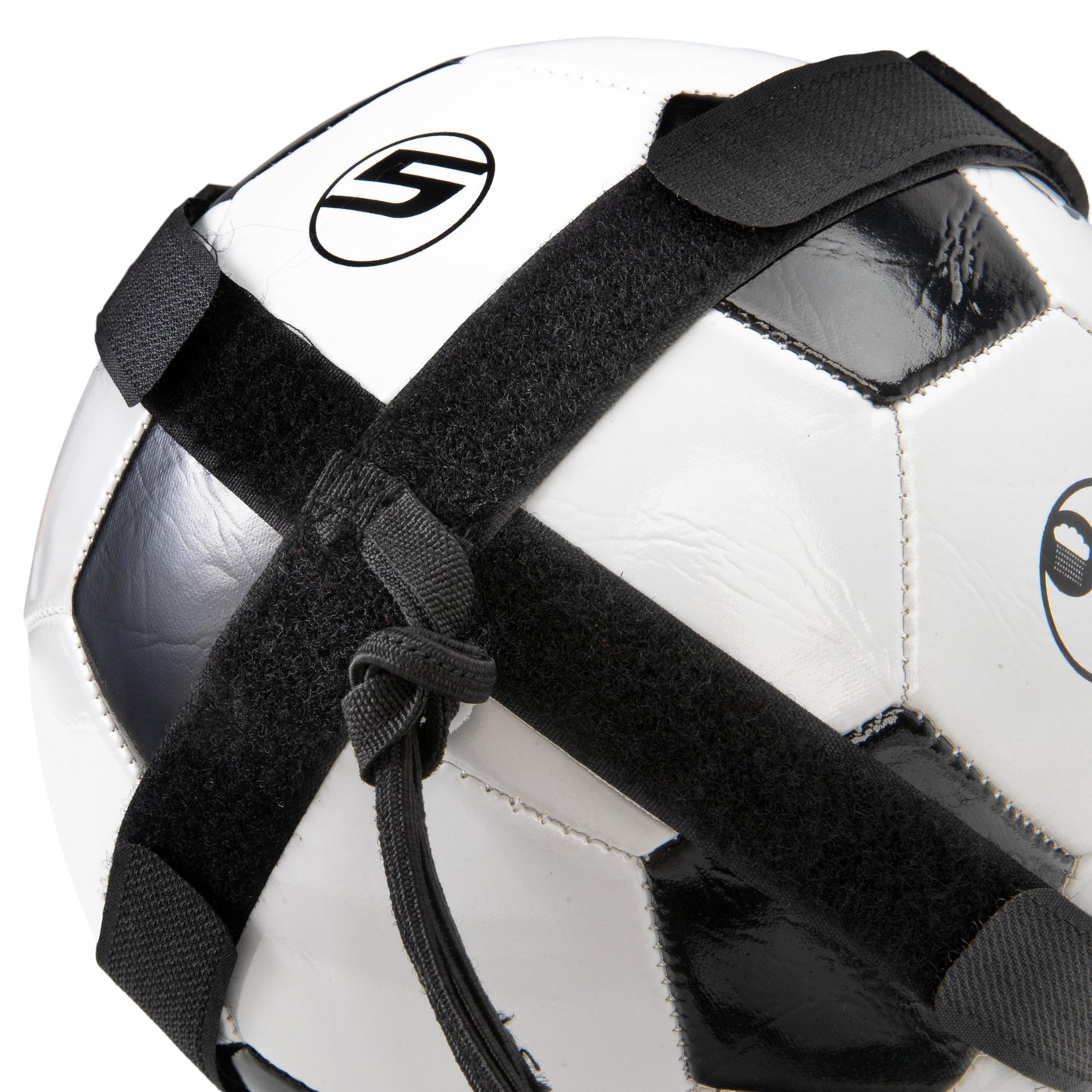 Franklin Sports Soccer Ball Training Belt - Blackhawk Pass-Pal Soccer Kick Trainer + Practice Equipment Accessory - Solo Passing, Shooting + Skills Trainer Belt - Fits Balls