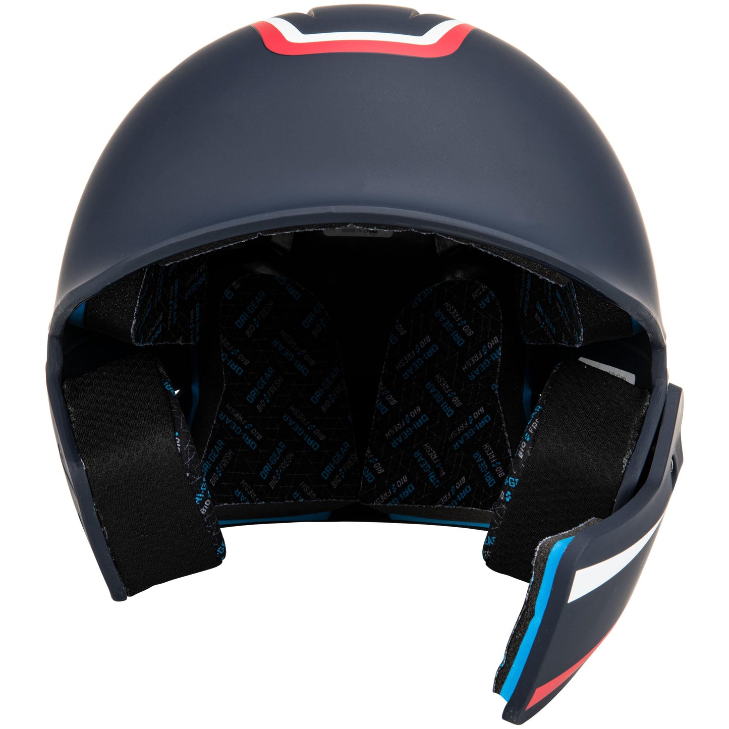 CHAMPRO HX Legend Plus Baseball Batting Helmet, Large, Scarlet, White, Navy