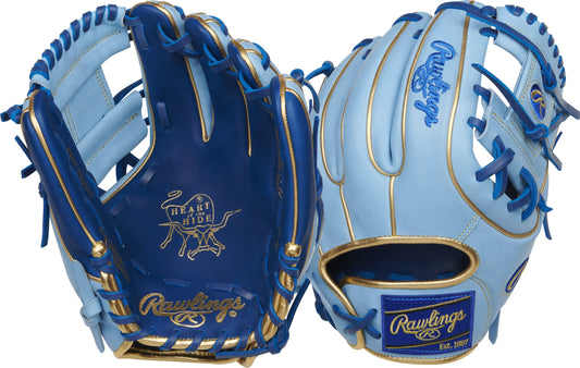 Rawlings | HEART OF THE HIDE Baseball Glove | CONTOUR - Youth Fit | Advanced Break-In | 11.25" | Pro I Web | Right Hand Throw