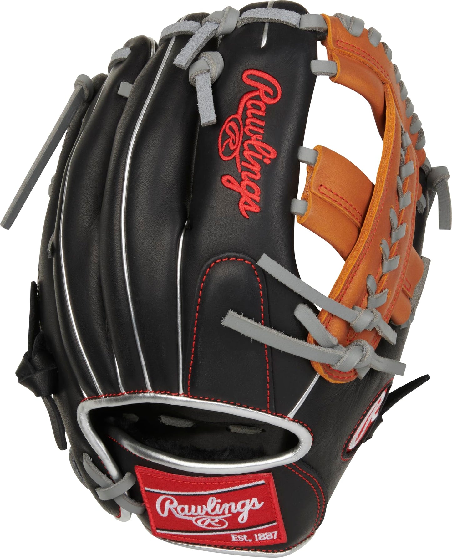 Rawlings | R9 CONTOUR Baseball Glove | 11" | X-Laced Single-Post Web | Right Hand Throw