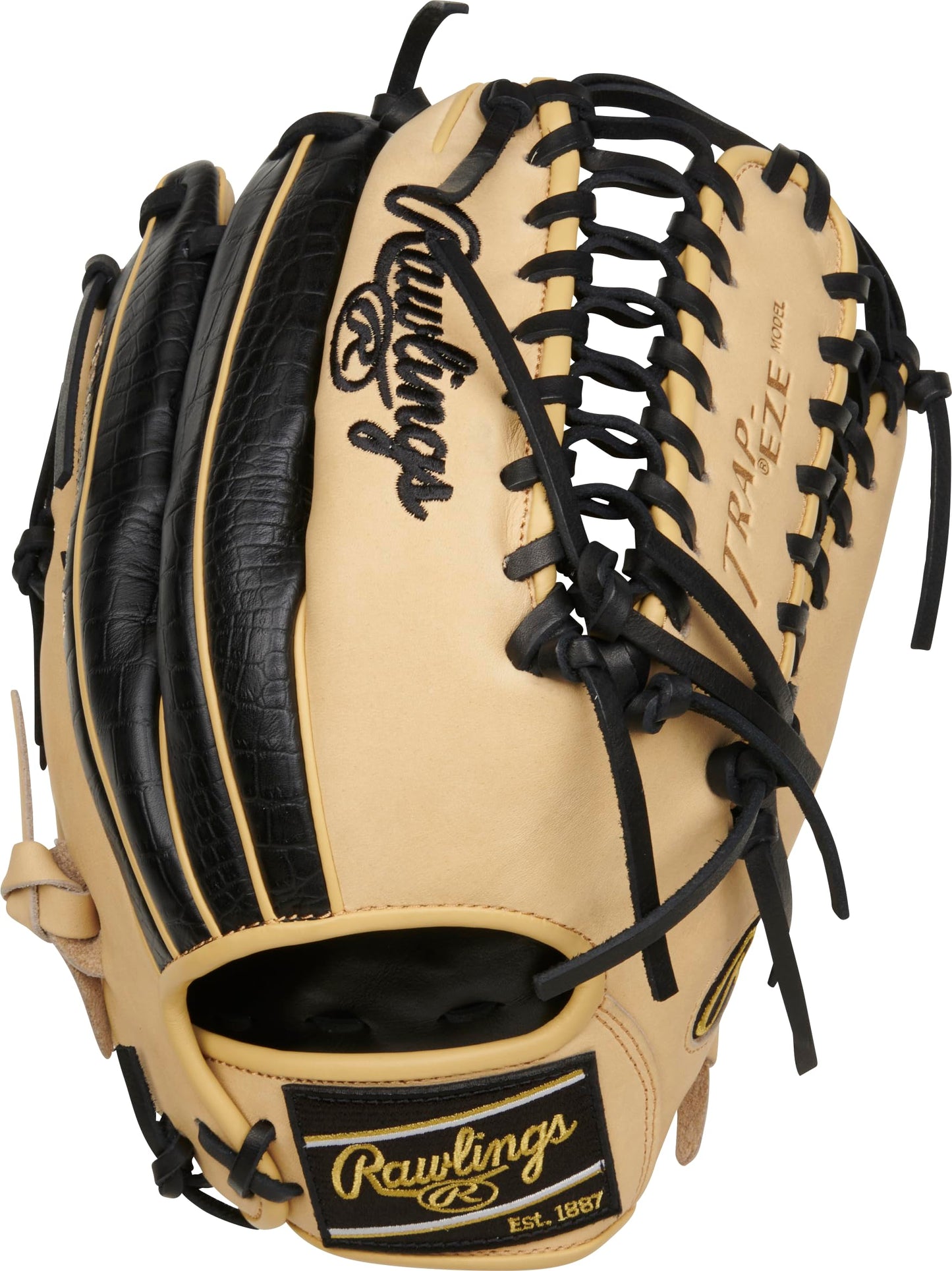 Rawlings | HEART OF THE HIDE R2G Baseball Glove | Right Hand Throw | 12.75" - Trap-Eze Web | Camel/Croc