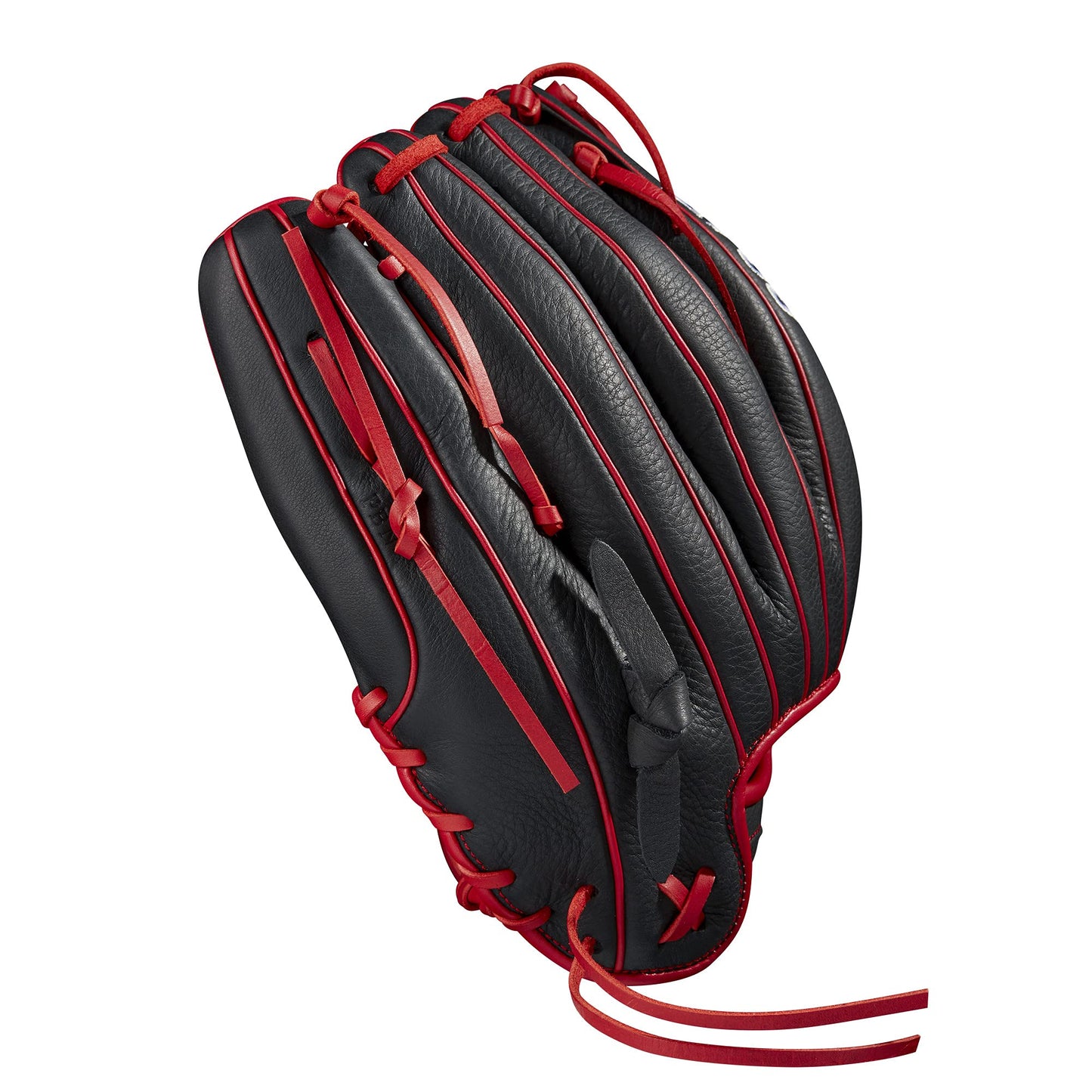 Wilson 2022 A700 12" Outfield Baseball Glove - Black/Red, Right Hand Throw